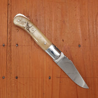 Fontenille Pataud Laguiole Gentleman 10.5cm Pocket Knife Stainless Lockback Ram Horn