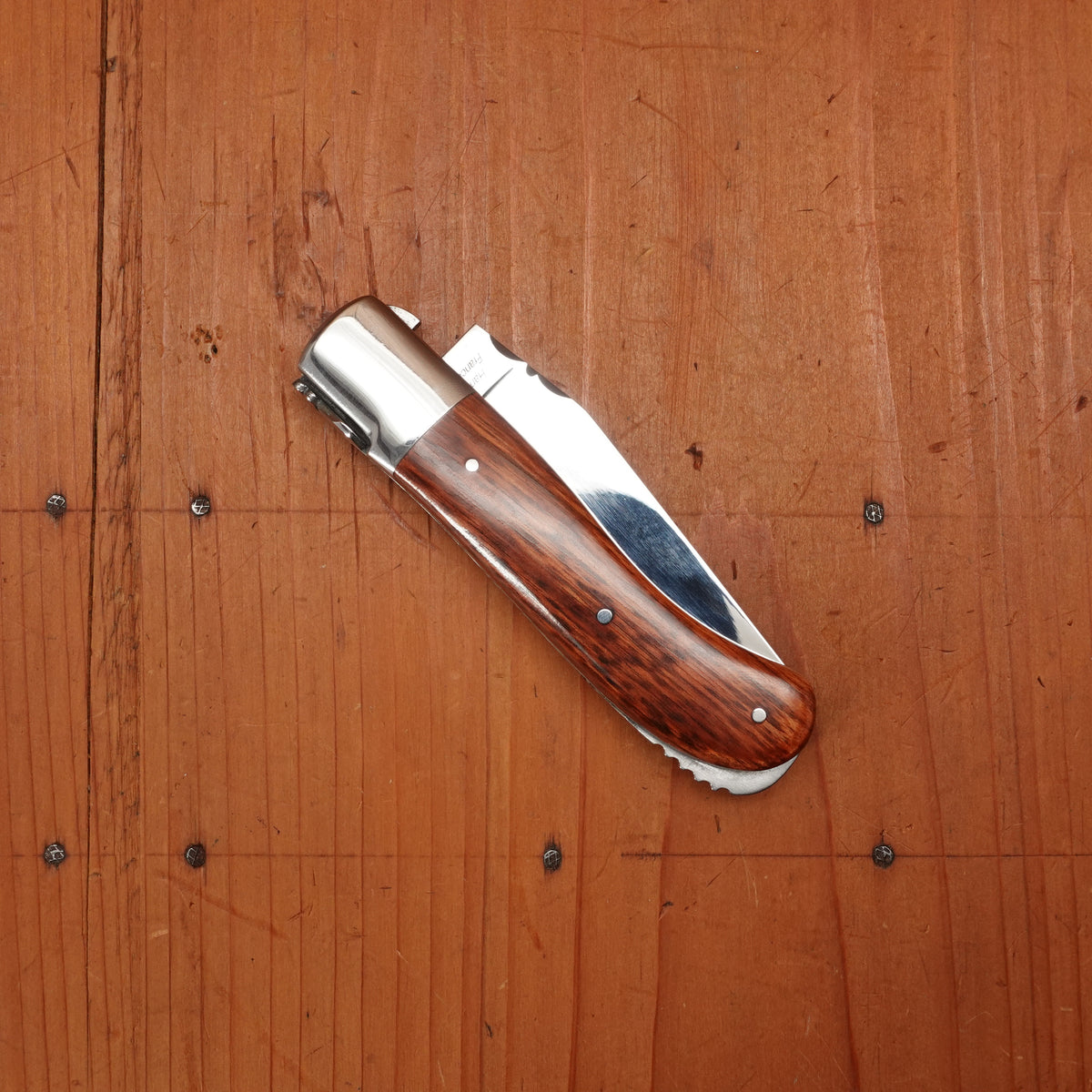 Fontenille Pataud Laguiole Gentleman 10.5cm Pocket Knife Stainless Lockback Amourette