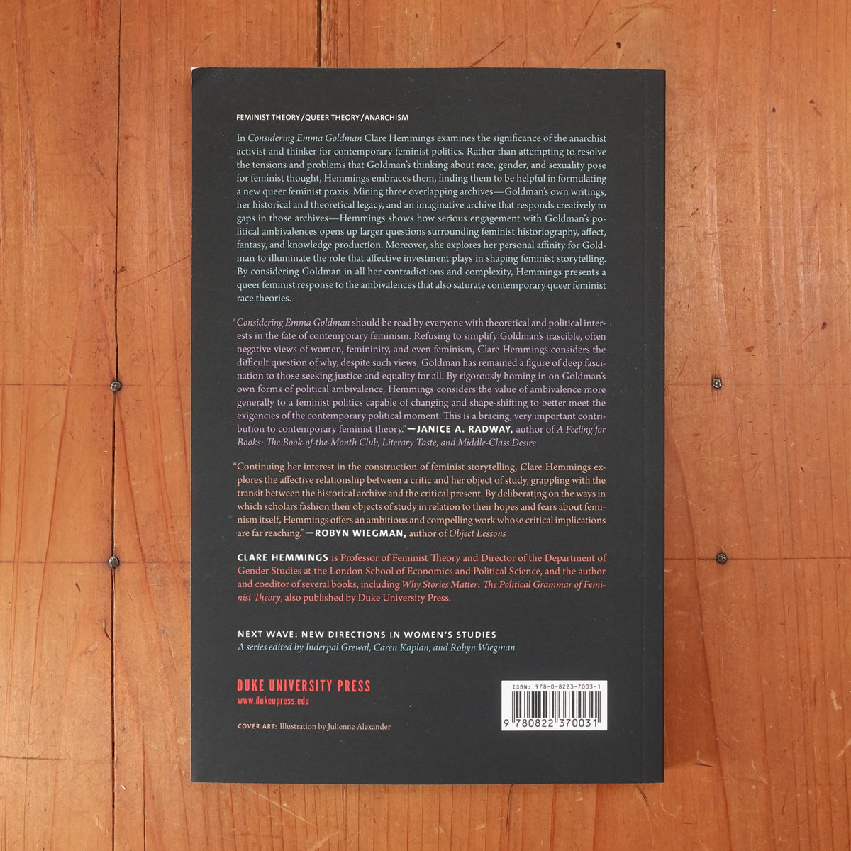Considering Emma Goldman: Feminist Political Ambivalence and the Imaginative Archive - Clare Hemmings
