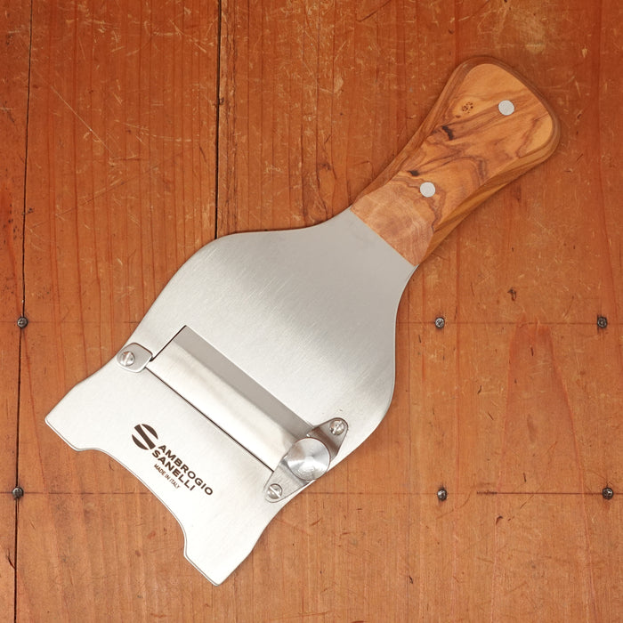 Ambrogio Sanelli - Truffle Shaver - Plain Blade - Olive Handle