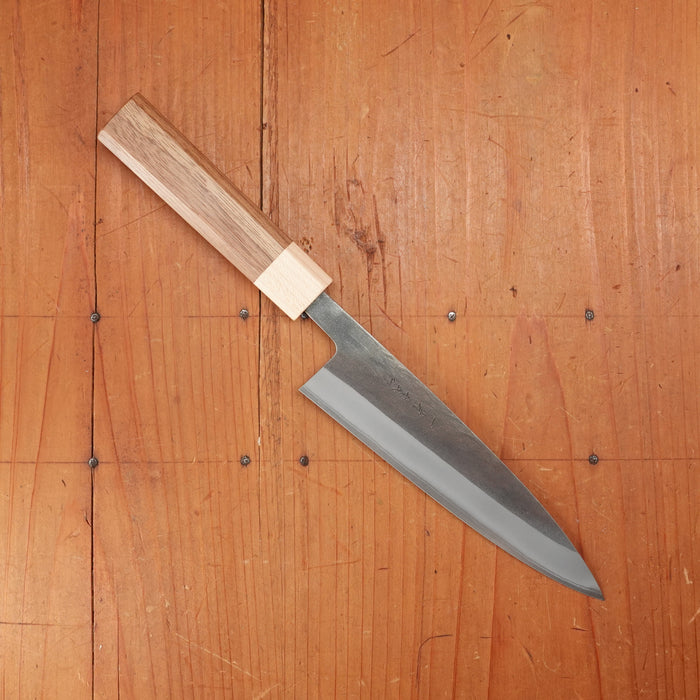Hitohira TD 150mm Petty Stainless Clad Aogami 2 Kurouchi Walnut Handle