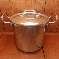 Geo Yukio Hattori Stainless Clad 21cm Stock/Pasta Pot with Strainer and Lid