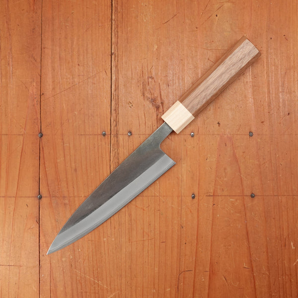 Hitohira TD 150mm Petty Stainless Clad Aogami 2 Kurouchi Walnut Handle
