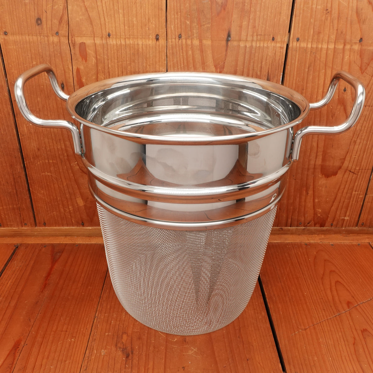 Geo Yukio Hattori Stainless Clad 21cm Stock/Pasta Pot with Strainer and Lid