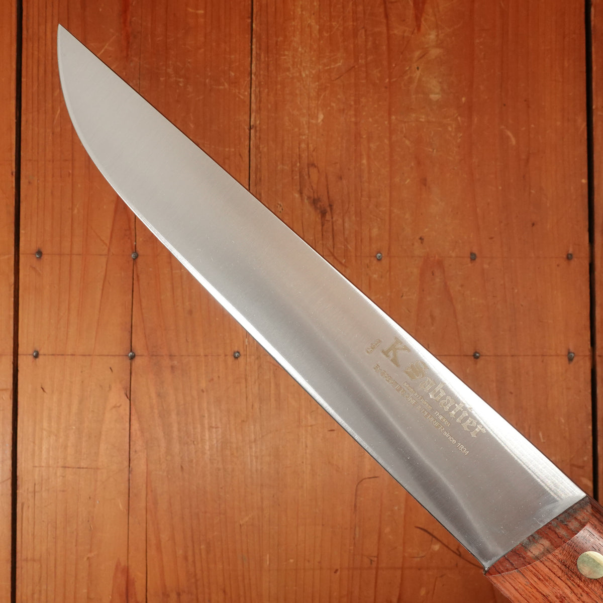 K Sabatier 10" Boucher Carbon Steel Rosewood Handle