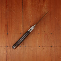 Fontenille Pataud Laguiole Sport 13cm Pocket Knife Stainless Damascus Lockback Walnut with Delicate Golden File Work