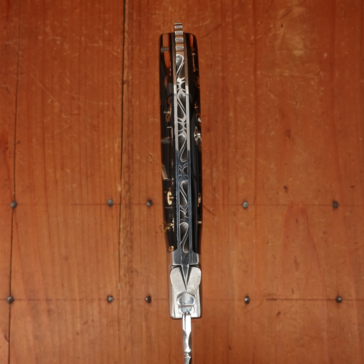 Fontenille Pataud Laguiole Sport 13cm Pocket Knife Stainless Lockback Watch Mechanism