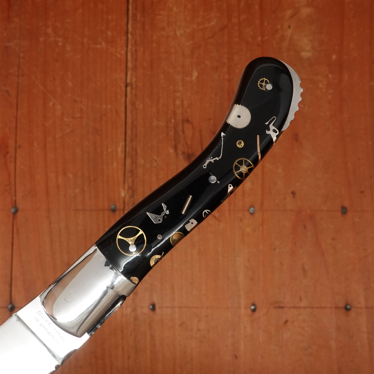 Fontenille Pataud Laguiole Sport 13cm Pocket Knife Stainless Lockback Watch Mechanism