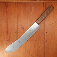 J Russell 12" Camp Knife Carbon Steel Beech Greenfield Mass USA 1840-1880s