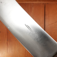 J Russell 12" Camp Knife Carbon Steel Beech Greenfield Mass USA 1840-1880s