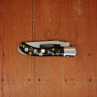 Fontenille Pataud Laguiole Sport 13cm Pocket Knife Stainless Lockback Watch Mechanism