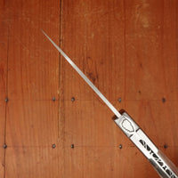 Fontenille Pataud Sperone 12cm Stainless Lockback Ram Horn Handle