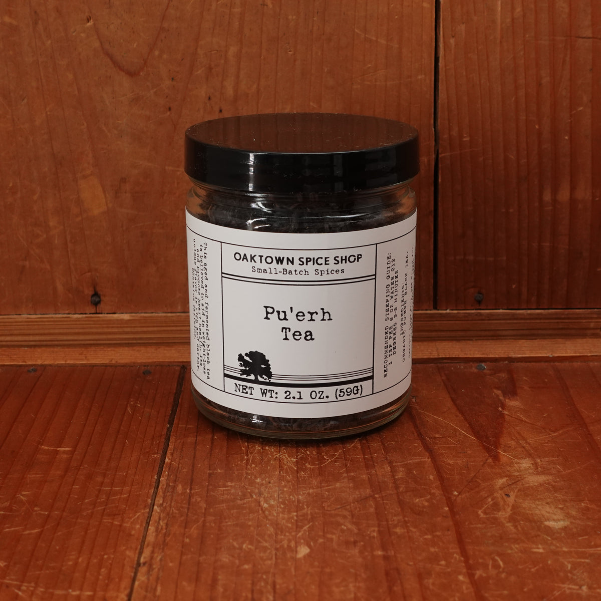 Oaktown Spice Shop Pu'erh Tea - 2.5oz