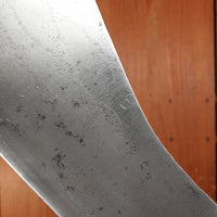 L & I J White 8" Cleaver Laminated Carbon Steel Walnut Handle Buffalo, NY ~1880-1920