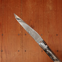 Fontenille Pataud Laguiole Le Pocket 10cm Pocket Knife Dark Ram Horn Lockback