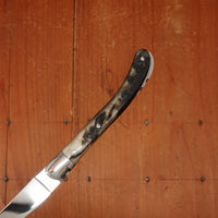 Fontenille Pataud Laguiole Le Pocket 10cm Pocket Knife Dark Ram Horn Lockback