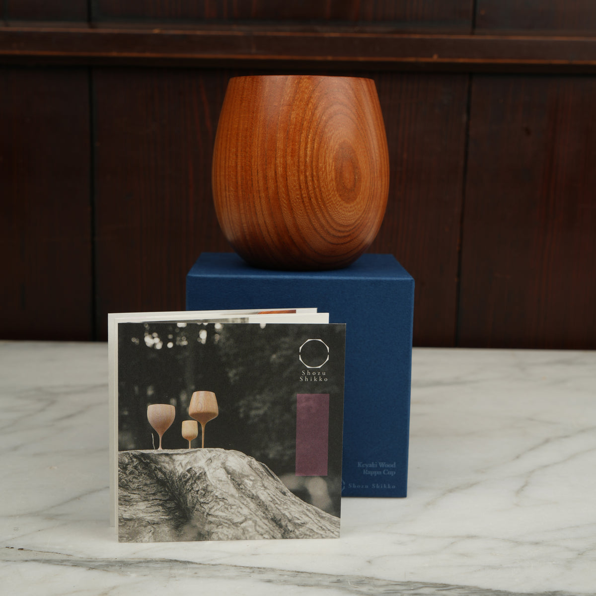 Shozu Shikko Handmade Wooden Cup