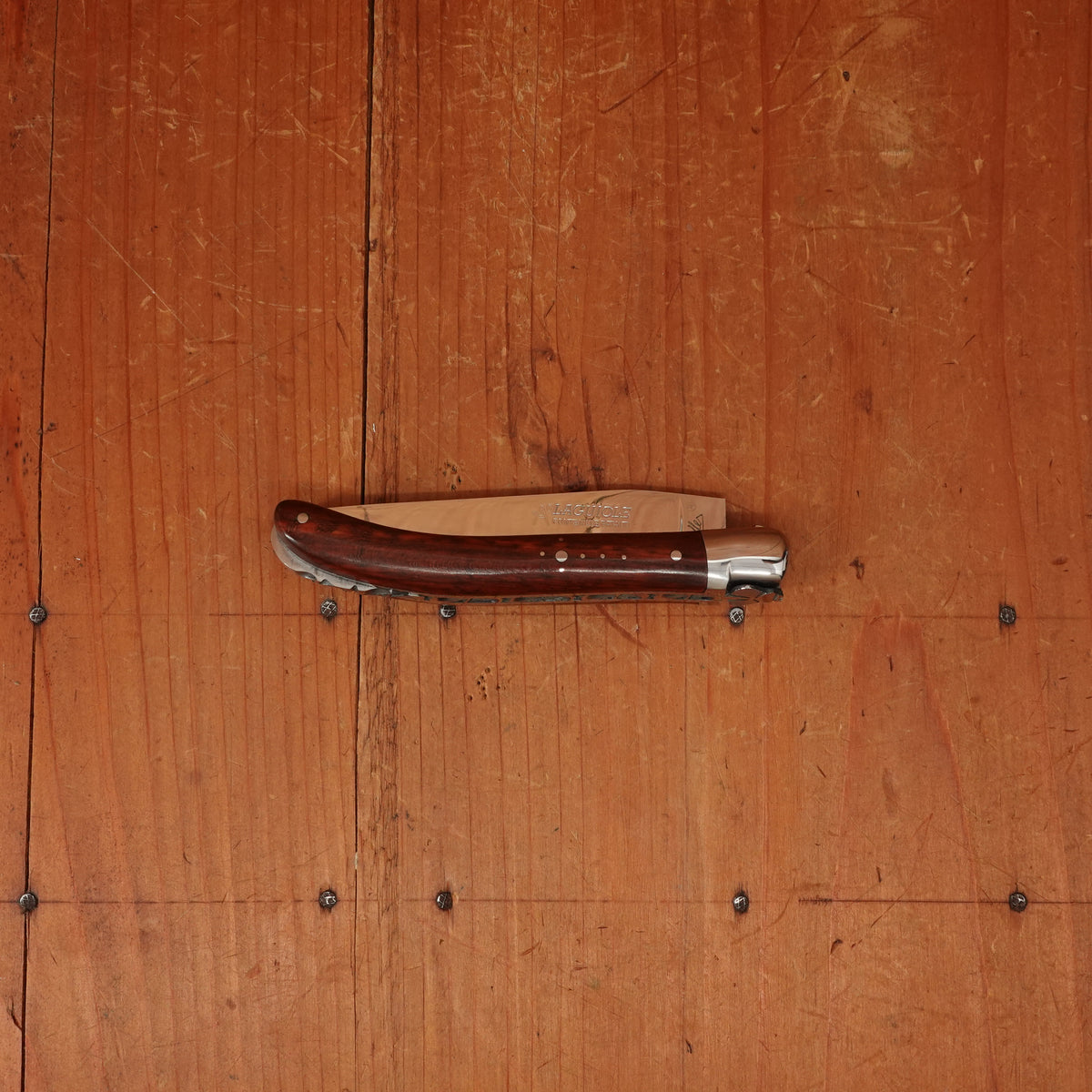 Fontenille Pataud Laguiole Le Pocket 10cm Pocket Knife Stainless Lockback Amourette