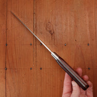 Thiers Issard / Lee Valley 6" Ideal Pattern Chef Knife Stainless Steel Red Pakka Handle Thiers, France 1990-2000
