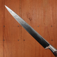 Thiers Issard / Lee Valley 6" Ideal Pattern Chef Knife Stainless Steel Red Pakka Handle Thiers, France 1990-2000