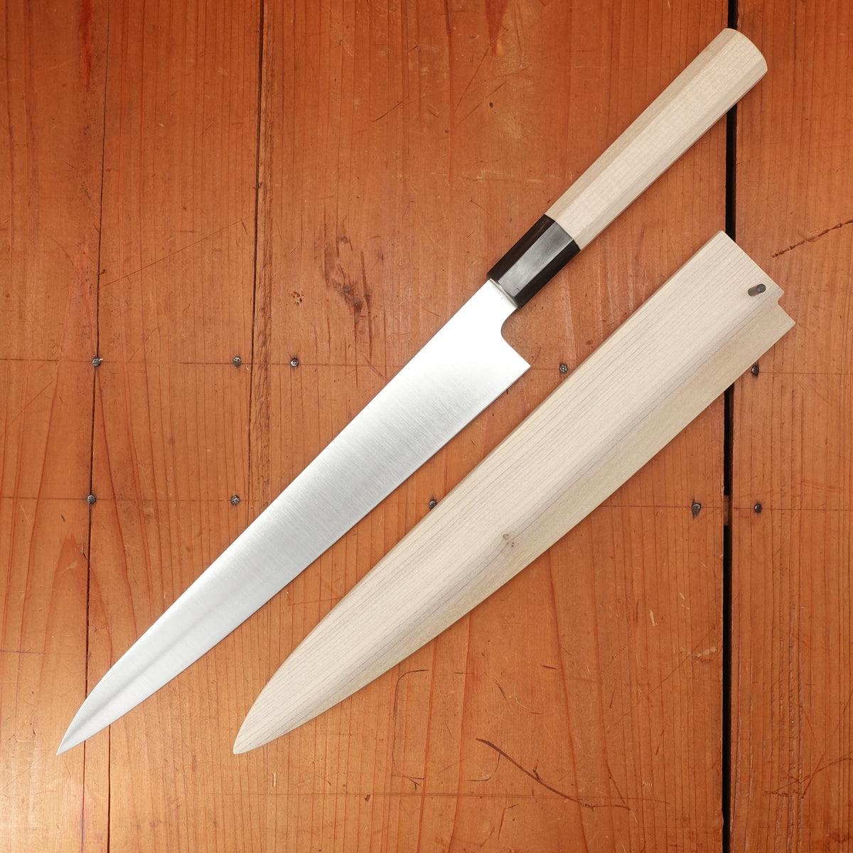 Ashi Hamono Ginga 270mm Wa Sujihiki Swedish Stainless with Saya