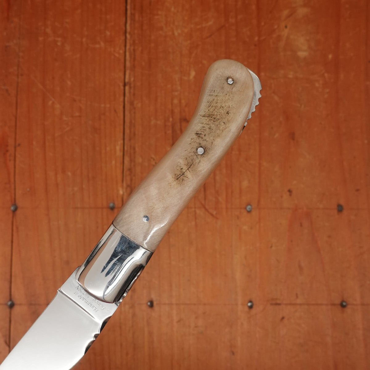 Fontenille Pataud Laguiole Gentleman 10.5cm Pocket Knife Stainless Lockback Ram Horn