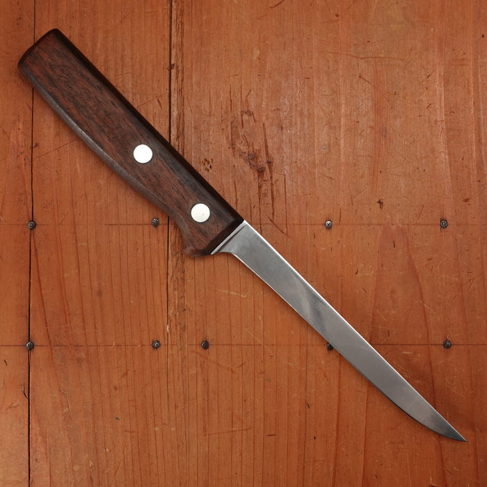 Wear Ever Galloping Gourmet Graham Kerr 6" Boning Knife Stainless Steel Rosewood Handle USA 1968-72