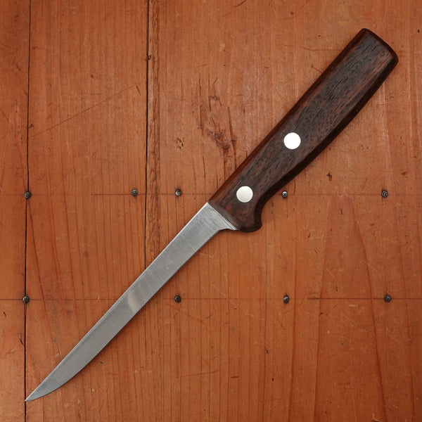 Wear Ever Galloping Gourmet Graham Kerr 6" Boning Knife Stainless Steel Rosewood Handle USA 1968-72