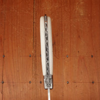 Fontenille Pataud Laguiole Nature 12cm Pocket Knife Cow Bone Lockback