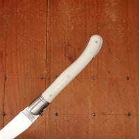Fontenille Pataud Laguiole Nature 12cm Pocket Knife Cow Bone Lockback