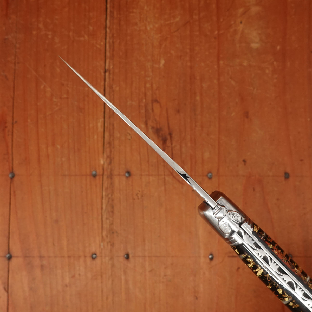 Fontenille Pataud Laguiole Nature 12cm Pocket Knife Feuille d'Or Lockback