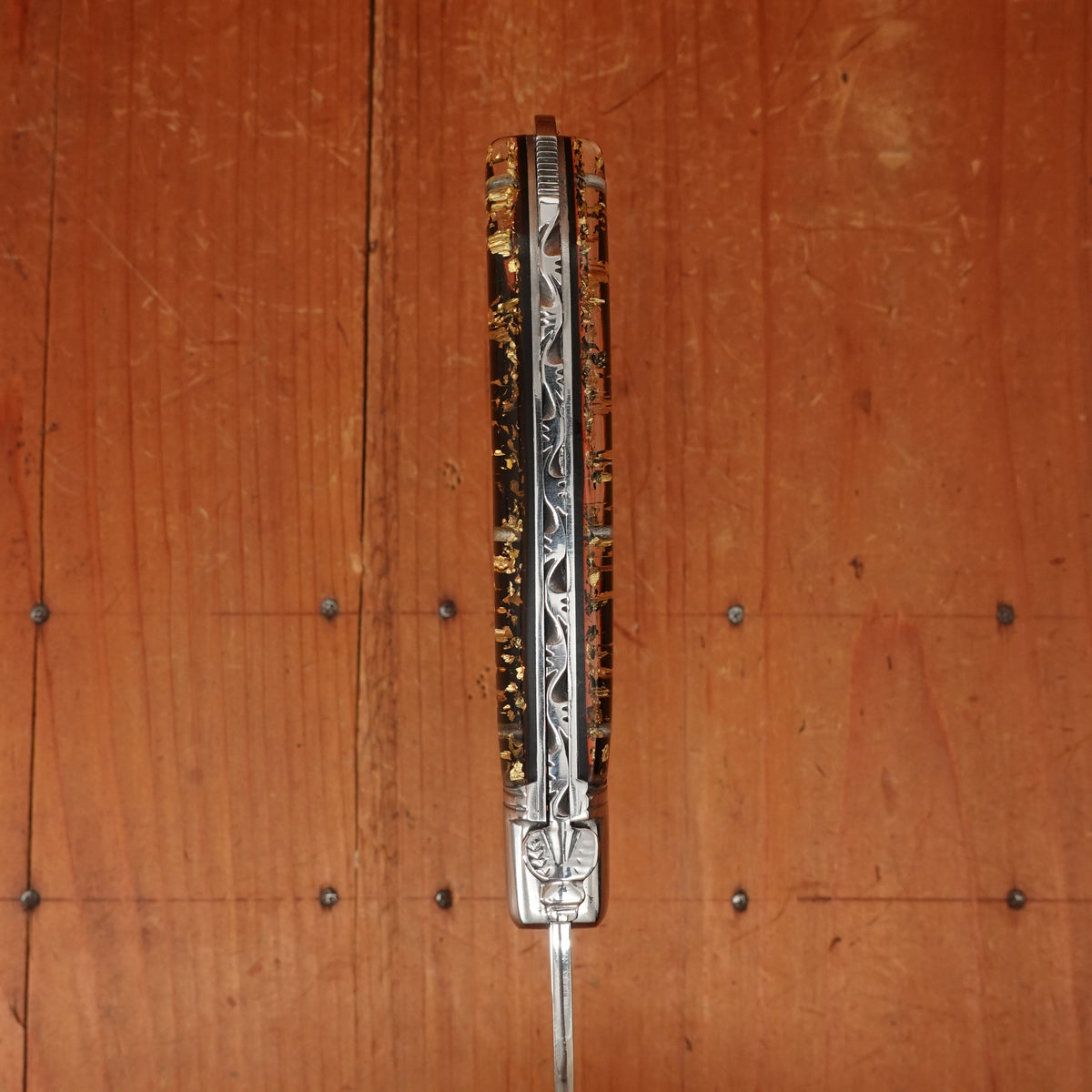 Fontenille Pataud Laguiole Nature 12cm Pocket Knife Feuille d'Or Lockback