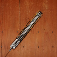 Fontenille Pataud Laguiole Nature 12cm Pocket Knife Feuille d'Or Lockback