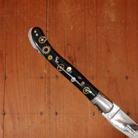 Fontenille Pataud Laguiole Nature 12cm Pocket Knife Stainless Lockback Watch Mechanism