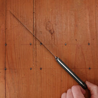 Ed Wusthof 4518 Dreizackwerk 6" Narrow Stiff Slicer Stainless Steel Pakka Handle 1970-80