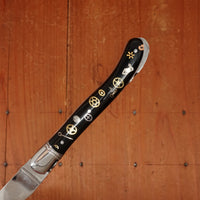 Fontenille Pataud Laguiole Nature 12cm Pocket Knife Stainless Lockback Watch Mechanism