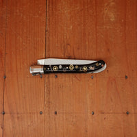 Fontenille Pataud Laguiole Nature 12cm Pocket Knife Stainless Lockback Watch Mechanism