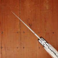 Fontenille Pataud Laguiole Nature 12cm Pocket Knife Stag Antler Lockback