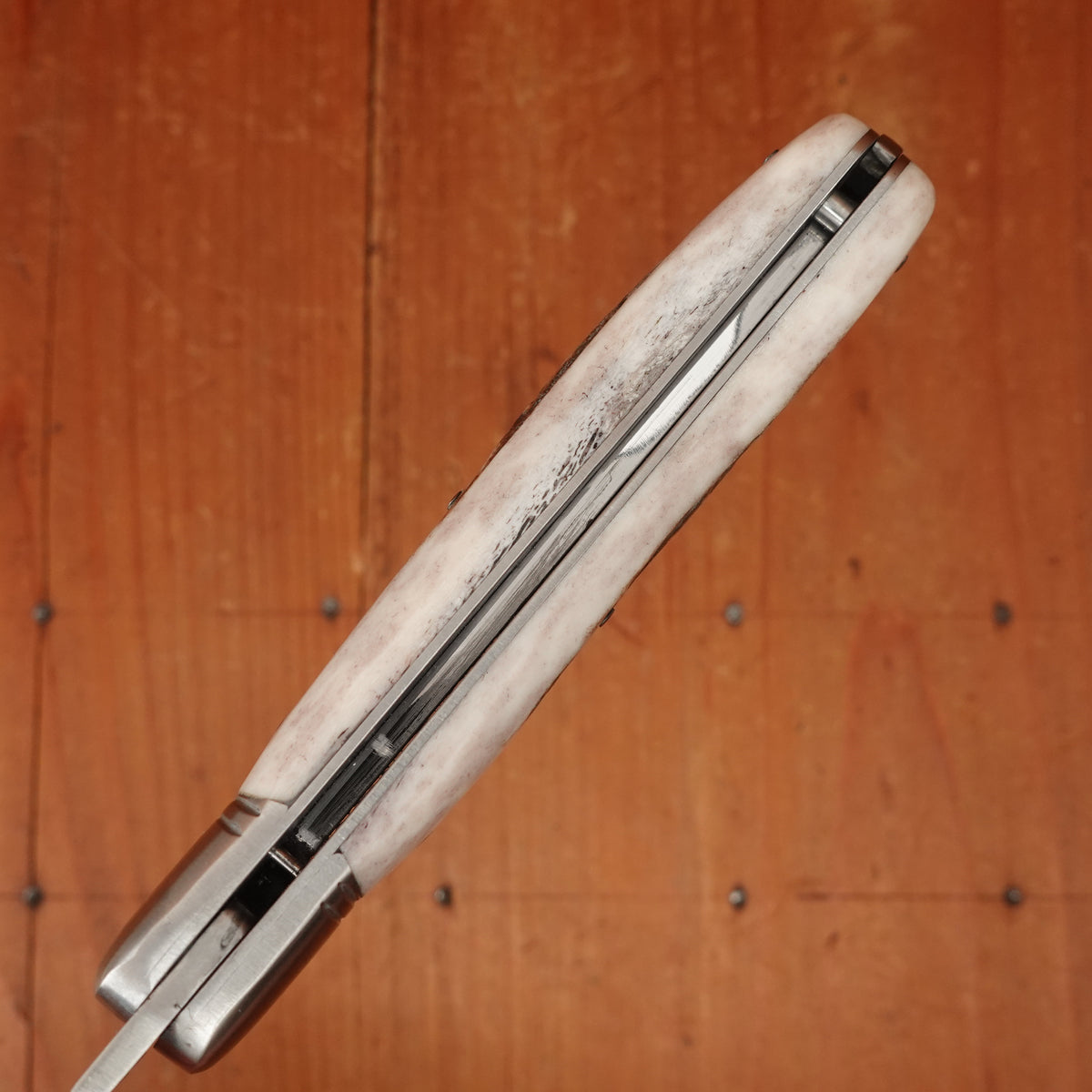 Fontenille Pataud Laguiole Nature 12cm Pocket Knife Stag Antler Lockback