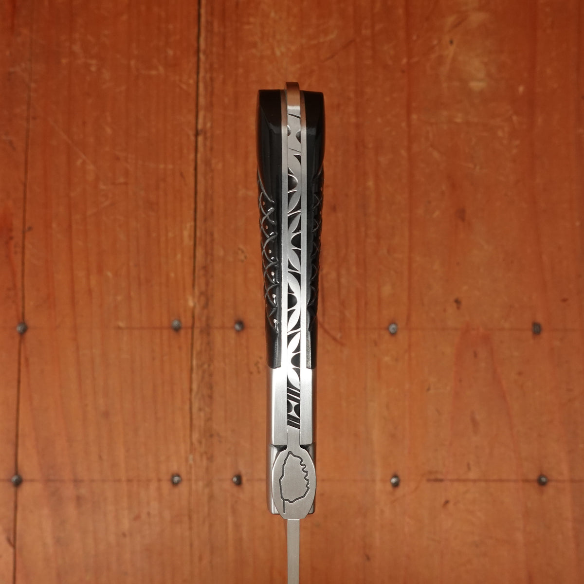 Fontenille Pataud Pialincu Needles 10.5cm Pocket Knife Stainless Lockback Carved Pinned Buffalo Horn