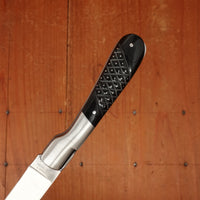 Fontenille Pataud Pialincu Needles 10.5cm Pocket Knife Stainless Lockback Carved Pinned Buffalo Horn