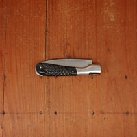 Fontenille Pataud Pialincu Needles 10.5cm Pocket Knife Stainless Lockback Carved Pinned Buffalo Horn