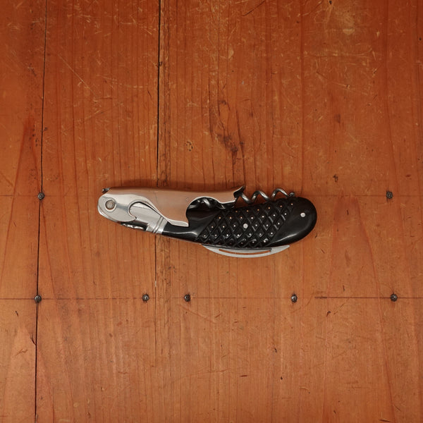 Fontenille Pataud Laguiole Magnum Sommelier Pocket Knife Carved Pinned Buffalo Horn Tip