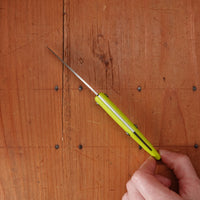 Pallares Comun No.00 7cm Stainless Steel Slipjoint Green Handle