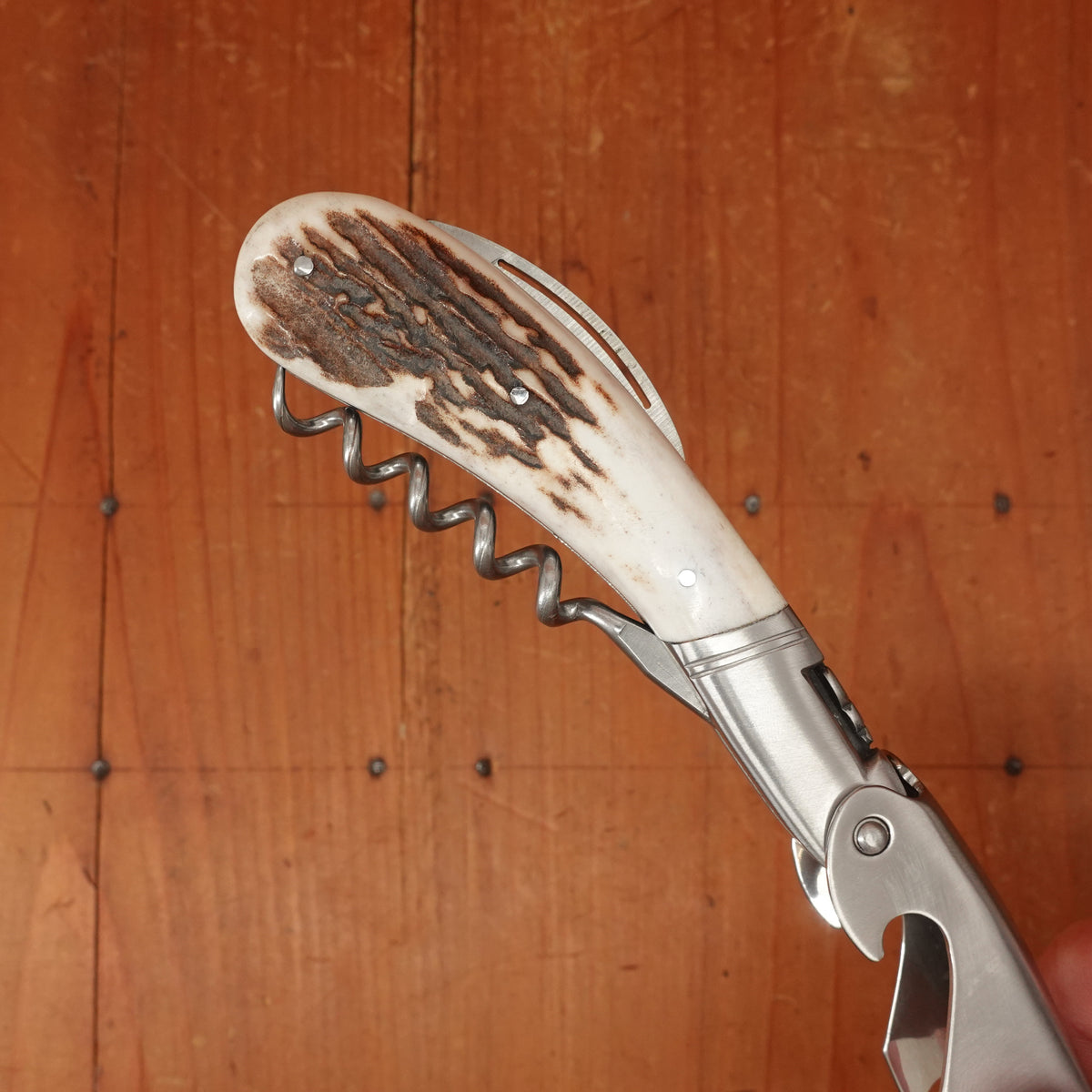 Fontenille Pataud Laguiole Magnum Sommelier Pocket Knife Stag Antler