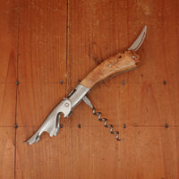 Fontenille Pataud Laguiole Magnum Sommelier Pocket Knife Poplar Burl