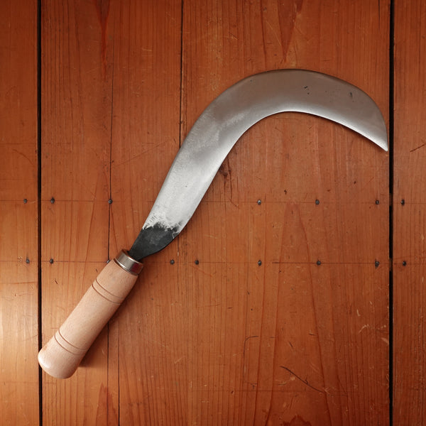 Pallares Strong Billhook No. 1 Carbon Steel Wood Handle