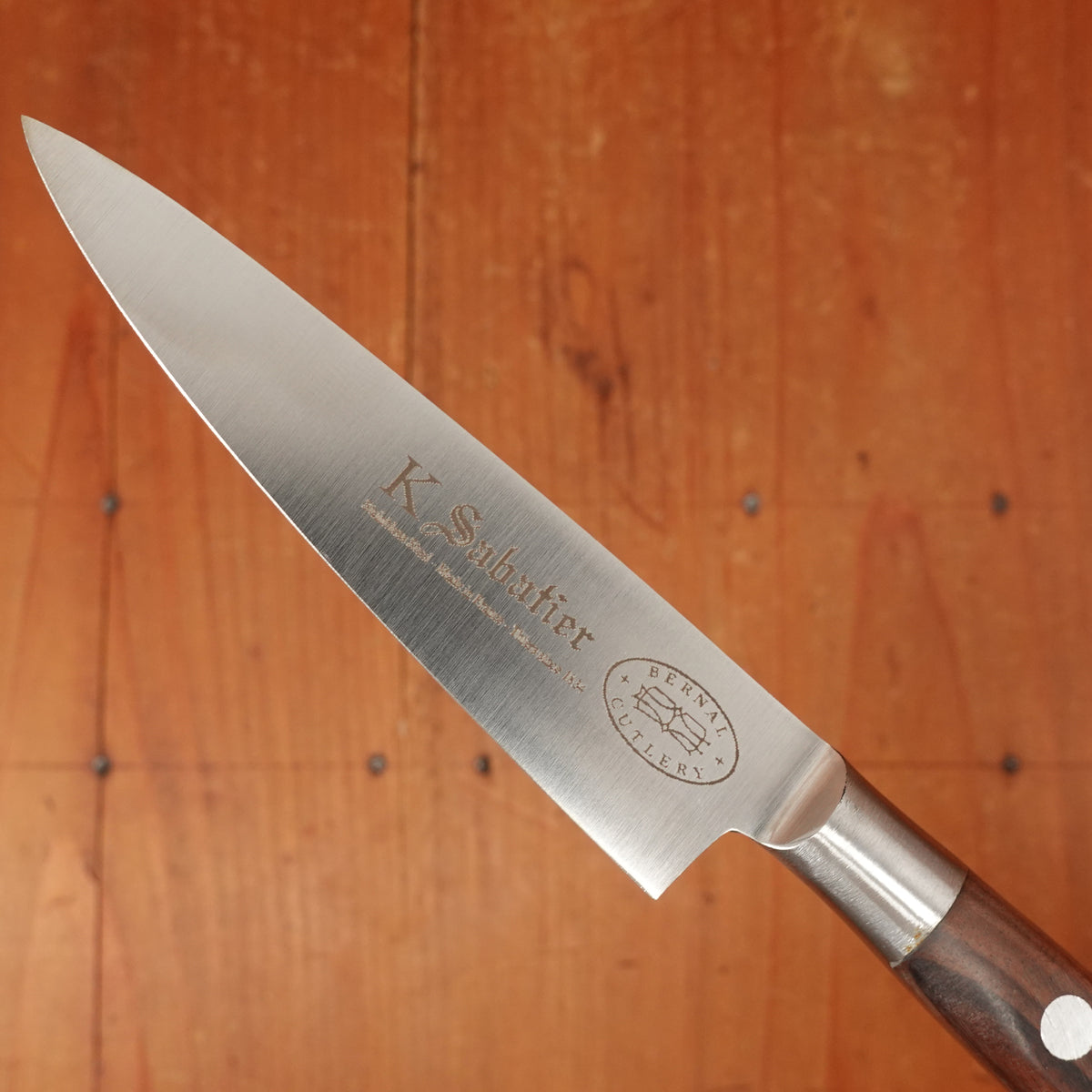 K Sabatier x Bernal Cutlery Nouvel Ideal 4" Paring Bolsterless Stainless Palissander