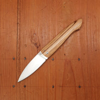 David Margrita Capuchin 11cm Drop Point Slip Joint Zebrano