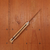 David Margrita Capuchin 11cm Drop Point Slip Joint Zebrano